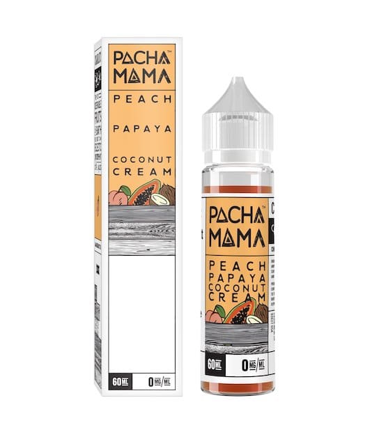 Peach Papaya Coconut Cream