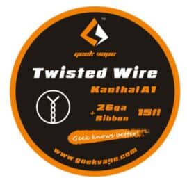 Geekvape Kanthal A1 DIY Twisted Wires 5M 26GA + Ribbon