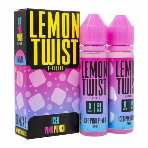 Lemon Twist Iced Pink Punch Eliquid Australia AVS