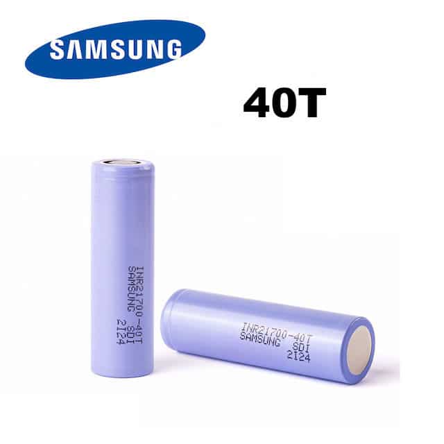 Samsung 40T 4000mAh 21700 Battery 35A