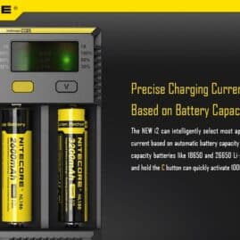 Nitecore Intellicharger New i2 Dual-Slot Battery Charger Australia AVS