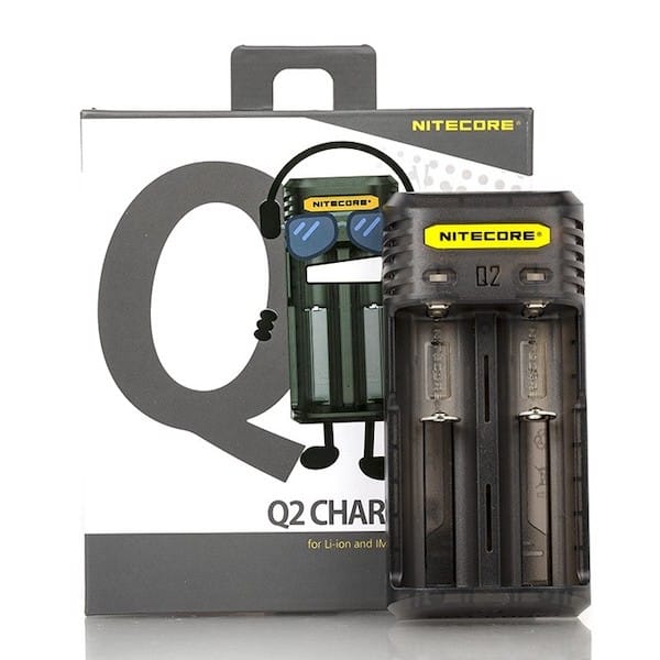 Nitecore Q2 Dual-Slot 2A Quick Battery Charger AU Plug