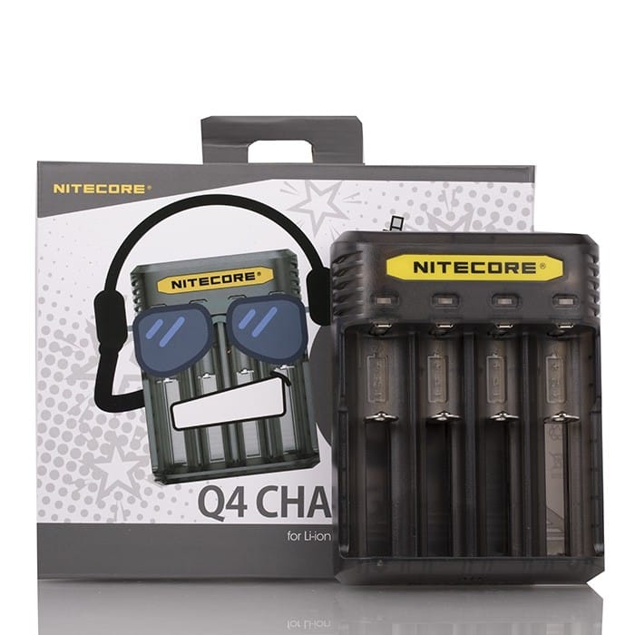 Nitecore Q4 4-Slot 2A Quick Battery Charger