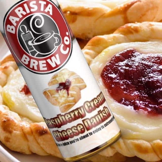 Barista Brew Co Raspberry Cream Cheese Danish Australia AVS