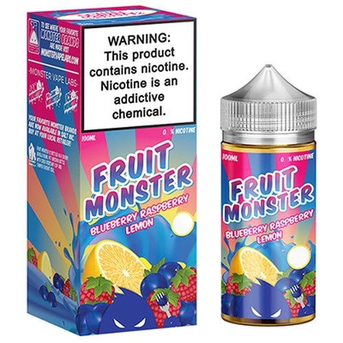 Jam Monster Fruit Monster 100ml Ejuice Blueberry Raspberry Lemon Australia AVS