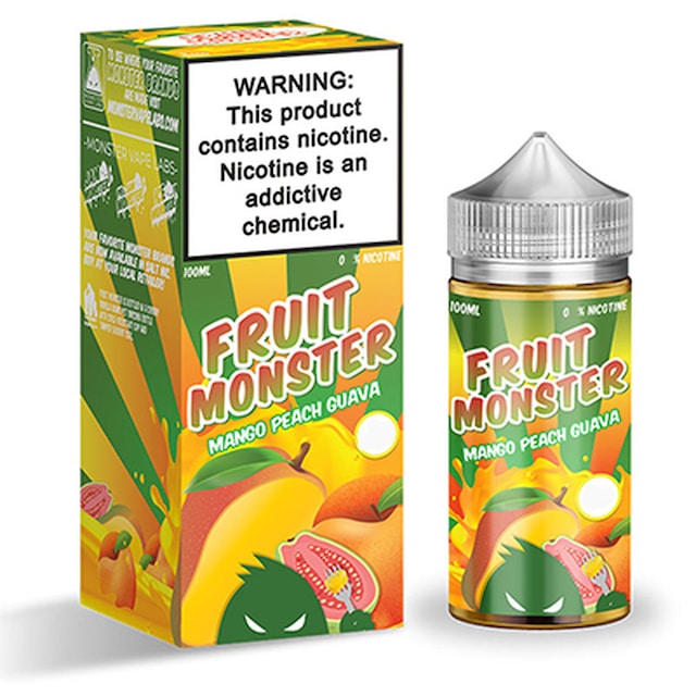 Jam Monster Fruit Monster 100ml Ejuice Mango Peach Guava Australia AVS