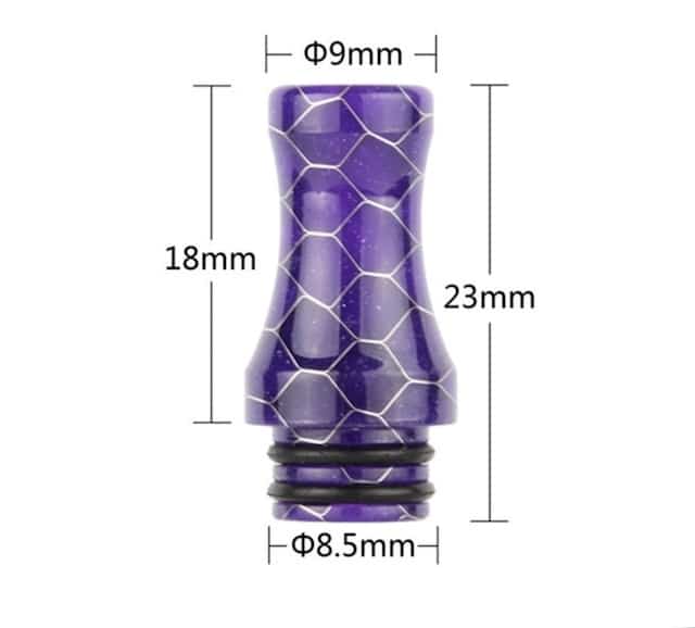 Resin 510 Drip Tip Australia AVS Purple