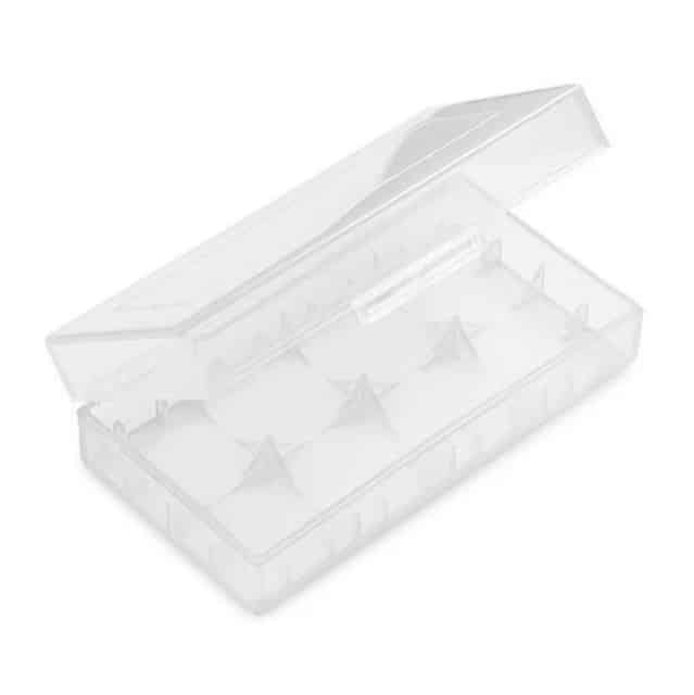 Clear Battery Case for 18650/18350/16340 Batteries