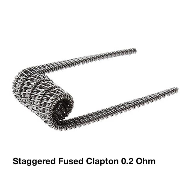 UD Youde Staggered Fused Clapton 0.2 Ohm Australia AVS