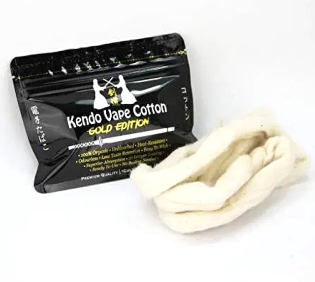 Kendo Vape Cotton Gold Edition Australia AVS