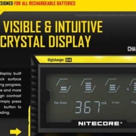 Nitecore D4 LCD Digital charger for NI-MH AA AAA 18650 Australia