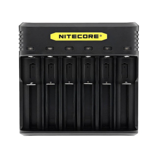 Nitecore Q6 6 Bay Smart Battery Charger Au Plug