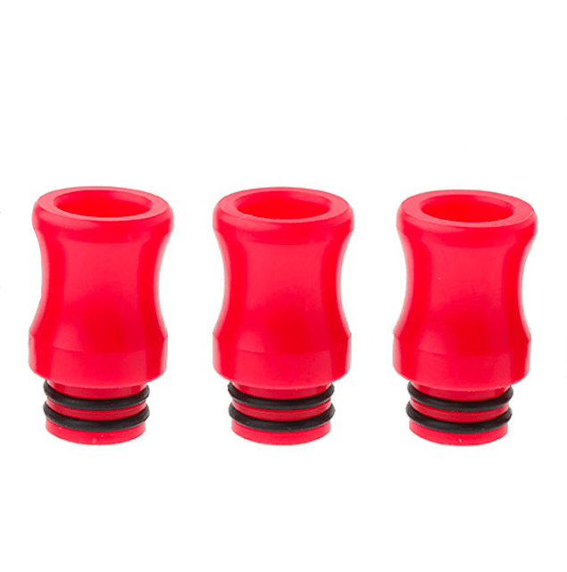 Red Vase Style POM 510 Drip Tip