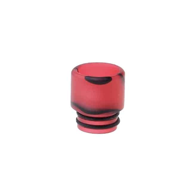 Acrylic 510 Drip Tip  Red Black