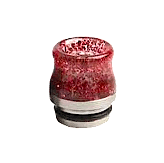 Sequins Short SS & Resin Curve 810 Drip Tip