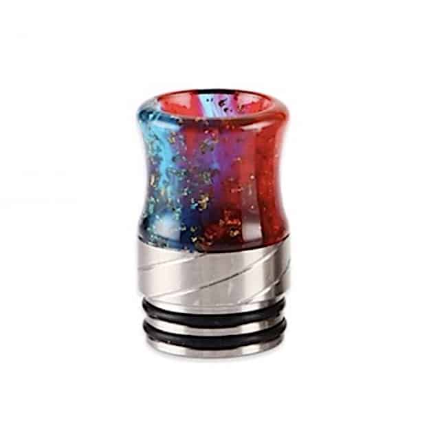 Stainless Steel Sequins 810 Drip Tip Red