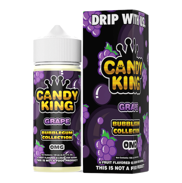 Candy King | Bubblegum Collection 100ml | Grape