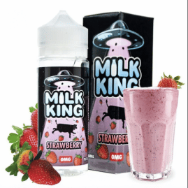 Candy King Milk King 100ml Ejuice Strawberry