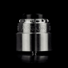 Vaperz Cloud 30mm Asgard Brushed Stainless Steel