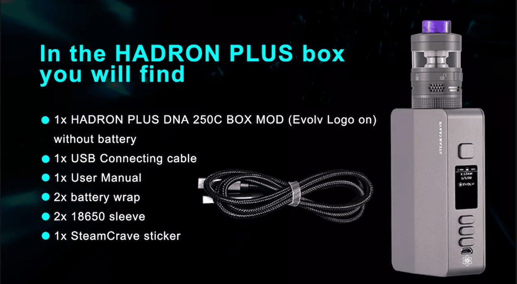 Steam Crave Hadron Plus DNA 250C Kit