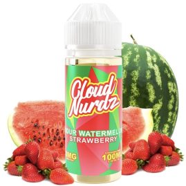 cloud nurdz sour watermelon strawberry